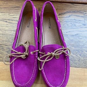 Pink Sperry Top Siders